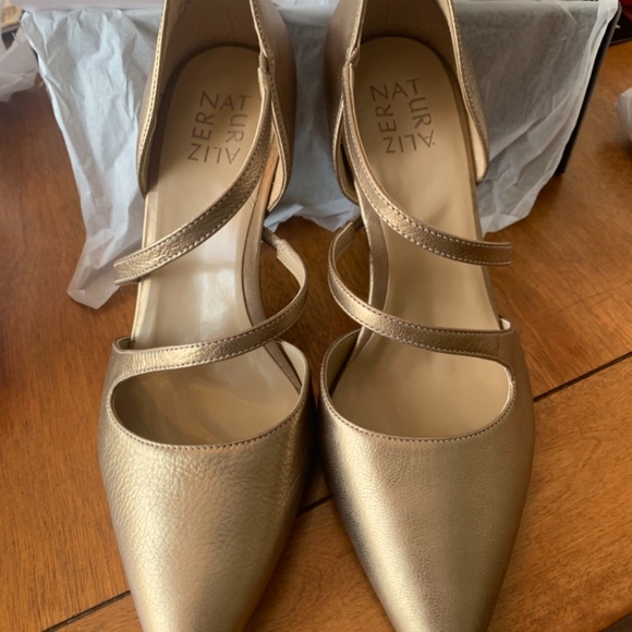 Naturalizer Arielle Heel Gold 8w 